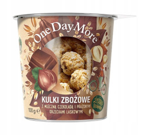 OneDayMore Kulki zbożowe czekolada i orzechy 100g