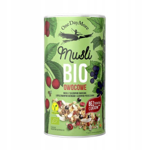 OneDayMore Musli Bio Owocowe 400g