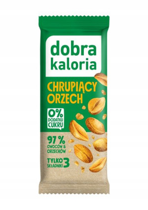 Dobra Kaloria Baton Chrupiący Orzech 20 x 35g