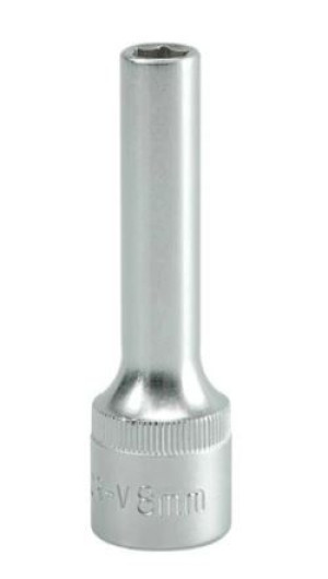 Nasadka sześciokątna długa 1/2" 8mm YT-1221 YATO