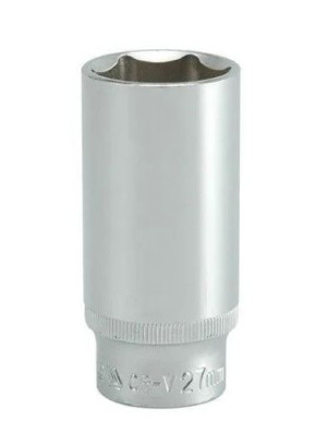 Nasadka sześciokątna długa 1/2" 27mm YT-1238 YATO