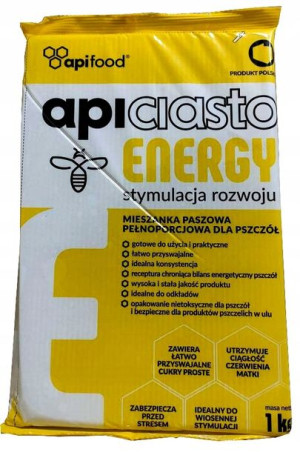 APICIASTO 5x1kg POKARM dla pszczół ENERGETYZUJĄCY