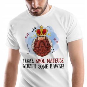 T-Shirt Męski Dla Mateusza Koszulka S Prezent