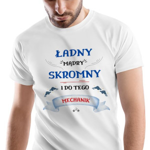 T-Shirt Męski Dla Mechanika Urodziny XXL Prezent