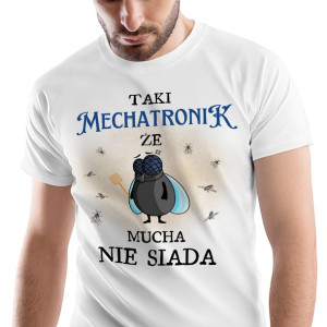 T-Shirt Męski Dla Mechatronika Koszulka XL Prezent