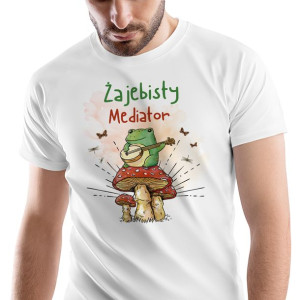 T-Shirt Męski Dla Mediatora Koszulka M Prezent
