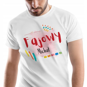 T-Shirt Męski Dla Michała Koszulka XL Prezent