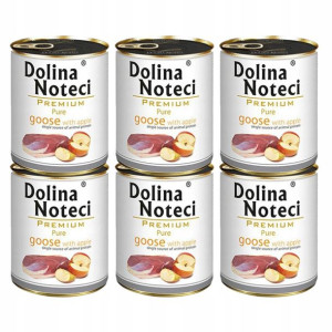 Dolina Noteci Premium Pure 800g Gęś Z Jabłkiem X6