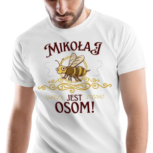 T-Shirt Męski Dla Mikołaja Koszulka XL Prezent