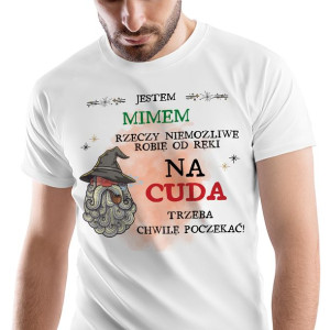 T-Shirt Męski Dla Mima Koszulka M Prezent