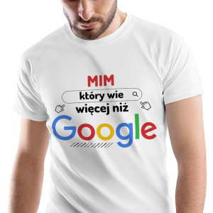 T-Shirt Męski Dla Mima Koszulka M Prezent
