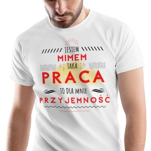 T-Shirt Męski Dla Mima Koszulka XXL Prezent