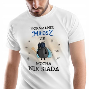 T-Shirt Męski Dla Miłosza Koszulka M Prezent