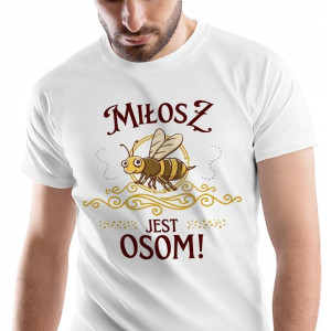 T-Shirt Męski Dla Miłosza Koszulka M Prezent