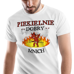 T-Shirt Męski Dla Mnicha Koszulka M Prezent