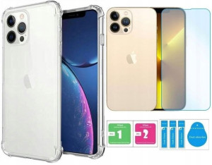 Etui Obudowa Case Do Iphone 13 Pro Max + Szkło 9h