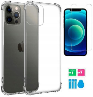 Etui Obudowa Case Do Iphone 12 Pro Max + Szkło 9h