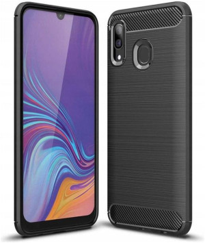 Case Etui Karbon Silikon do Samsung Galaxy A30