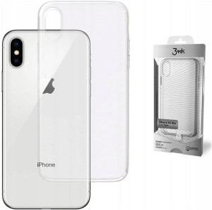 Etui 3MK Clear Case Obudowa Plecki do iPhone X Xs