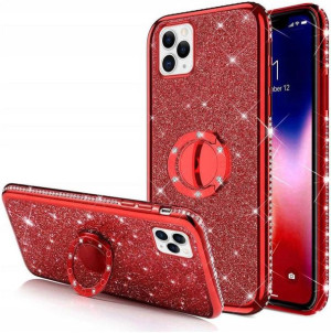 Etui Case Diamond Ring Brokatowe do iPhone 11 Pro