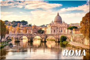 Rzym Roma Magnes Magnesy Na Lodówkę