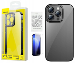 Etui Case + Szkło Baseus Do Iphone 14 Pro Obudowa