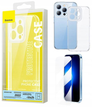 Baseus Etui Case + Szkło I Aparat Do Iphone 14 Pro