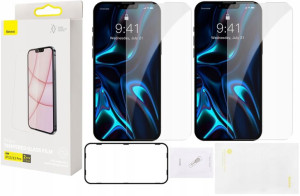 Baseus 2x Szkło Hartowane Szybka Iphone 13 Pro Max