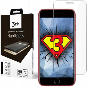 3MK Szkło Hartowane iPhone 6 6s 7 8 Se 2020 Zestaw