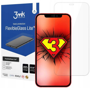 3MK Szkło Hybrydowe Lite do iPhone 12 Mini