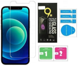Szkło Hartowane 9H do iPhone 12 Pro Max Zestaw