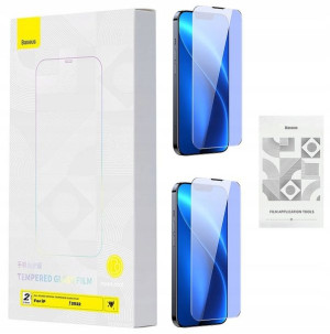 2x Szkło Z Filtrem Baseus Do Iphone 14 Plus