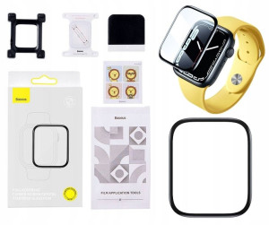 Szkło Baseus Ochrona Do Apple Watch 7 8 41mm