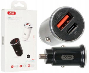 Szybka Ładowarka Samochodowa Usb I Usb-c Qc 3.0