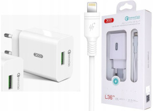 Szybka Ładowarka Do Apple Iphone 18w + Kabel Usb