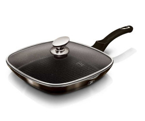 Patelnia Grillowa 28cm Berlinger Haus Bh-6612 Shiny Black
