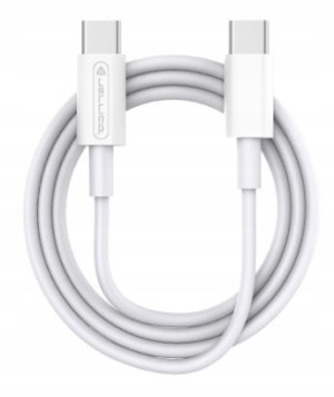 Kabel Usb C Na Usb C Szybki Biały 1m Jellico 60w