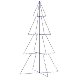 Ozdoba świąteczna w kształcie choinki, 360 LED, 143x250 cm