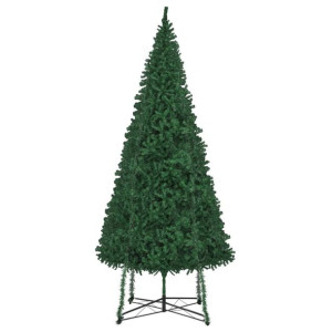 Sztuczna choinka ze stojakiem, 500 cm, zielona