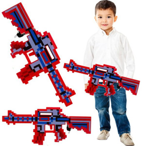 MINECRAFT Karabin Pixel Czerwony