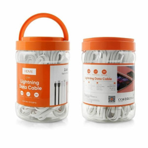 Kabel Vidvie Ct01 Usb/lightning 2.1a, 1m Biały 30 Szt.