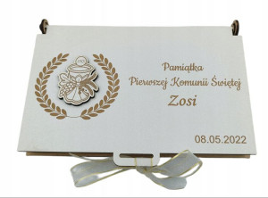 Pudełko na Pieniądze Prezent Pamiątka I Komunii