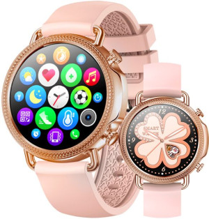 Zegarek SMARTWATCH Rubicon - RNBE74 różowy POŁĄCZENIA SMS PULS KROKI