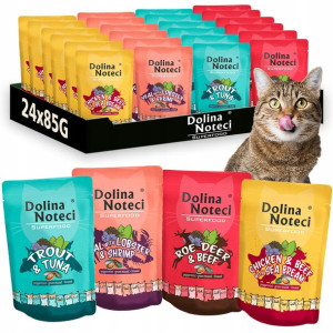 Dolina Noteci Superfood Mix Smaków Dla Kota 24x85g