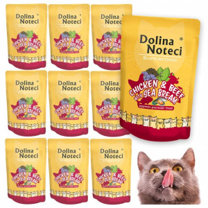 Dolina Noteci Superfood Saszetki Dla Kota 10x85g