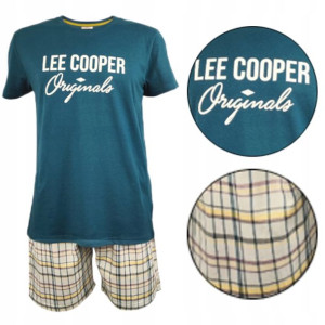 Piżama męska Lee Cooper 38179 bawełna morski 3XL