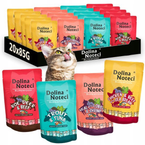 Dolina Noteci Superfood Mix Smaków Dla Kota 20x85g