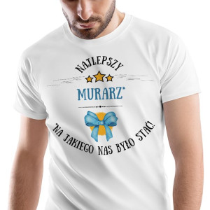 T-Shirt Męski Dla Murarza Koszulka XXL Prezent