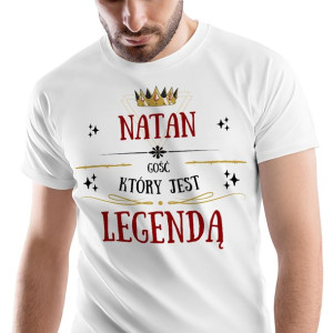 T-Shirt Męski Dla Natana Koszulka L Prezent