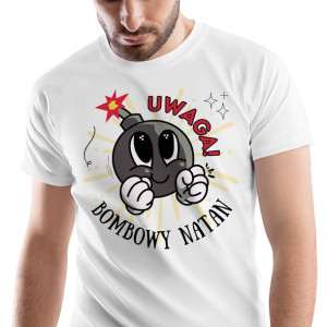 T-Shirt Męski Dla Natana Koszulka M Prezent